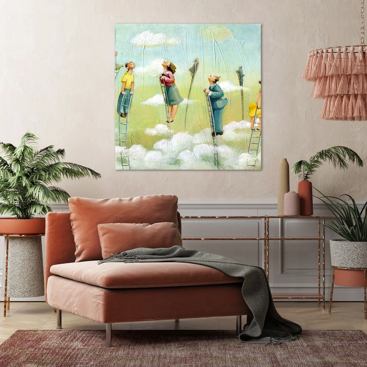 Canvas picture - Following the Dream - 60x60 cm