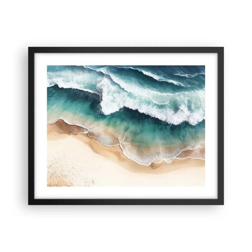 Poster in black frame - Eternal Encounter - 50x40 cm