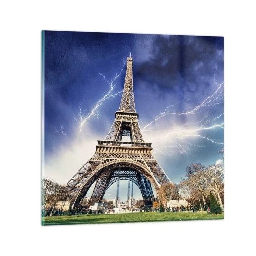 Glass picture - Queen of the Storms - 50x50 cm