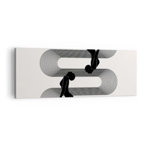 Canvas picture - Sensual Symmetry - 140x50 cm