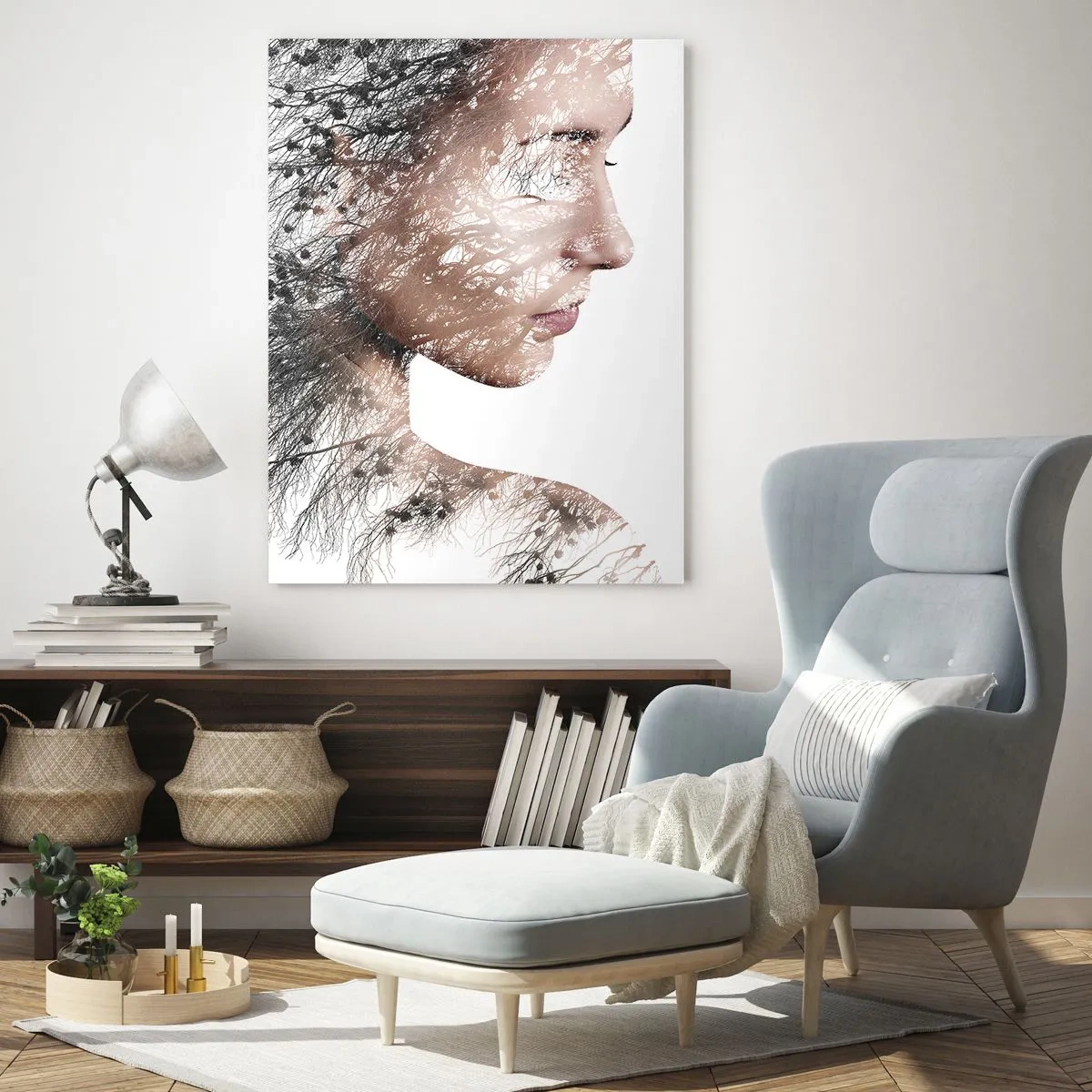 Glass picture - Spirit of a Forest - 80x120 cm