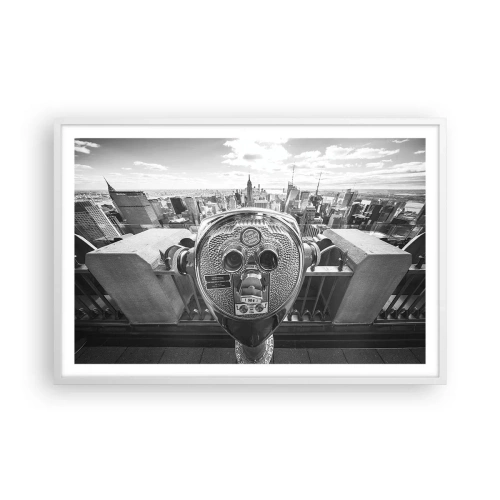 Poster in white frmae - City of Cities - 91x61 cm