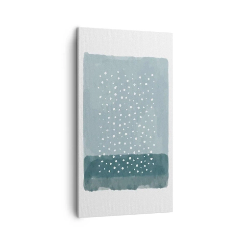 Canvas picture - Grown on the Blue - 45x80 cm