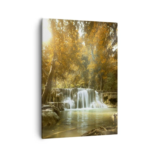 Canvas picture - Park Cascade - 50x70 cm