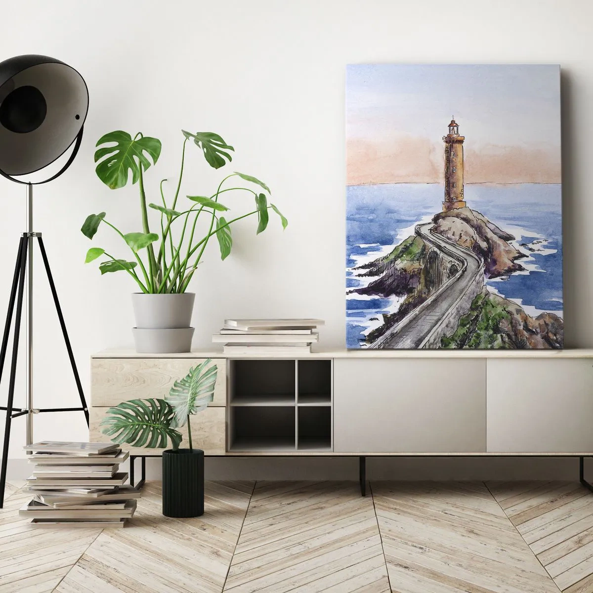 Canvas picture - In the Direction of the Sea - 50x70 cm