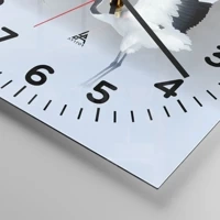 Clock face with numbers