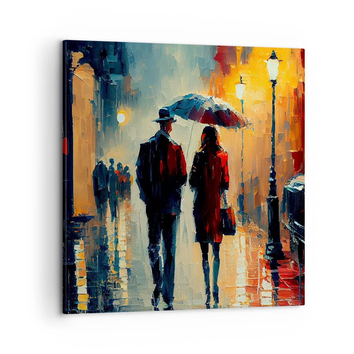 Canvas picture - Urban Love Story - 50x50 cm
