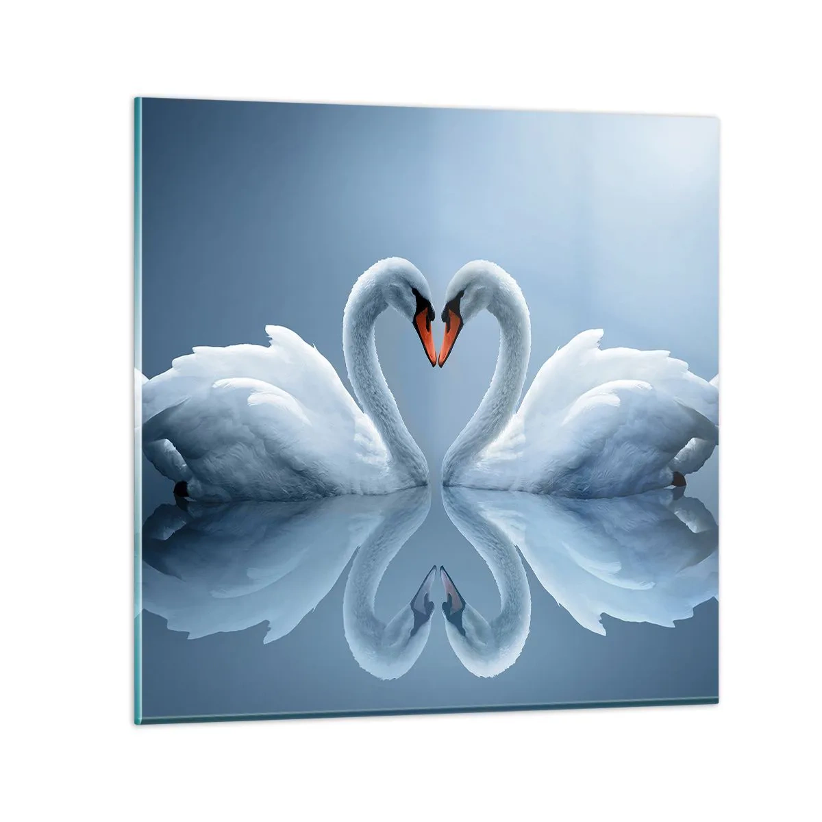 Glass picture - Time for Love - 40x40 cm