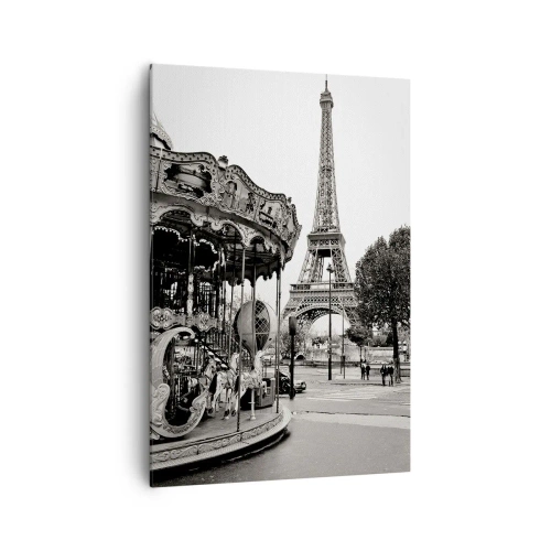 Canvas picture - Such Fun Only in Paris - 70x100 cm