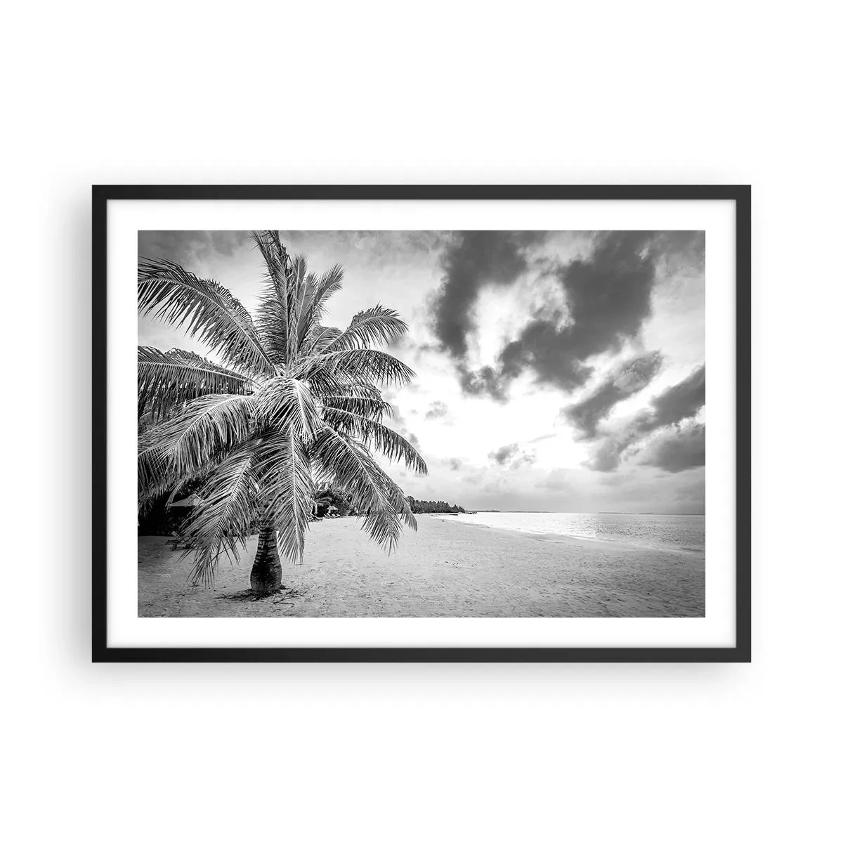 Poster in black frame - When You Miss Loneliness… - 70x50 cm