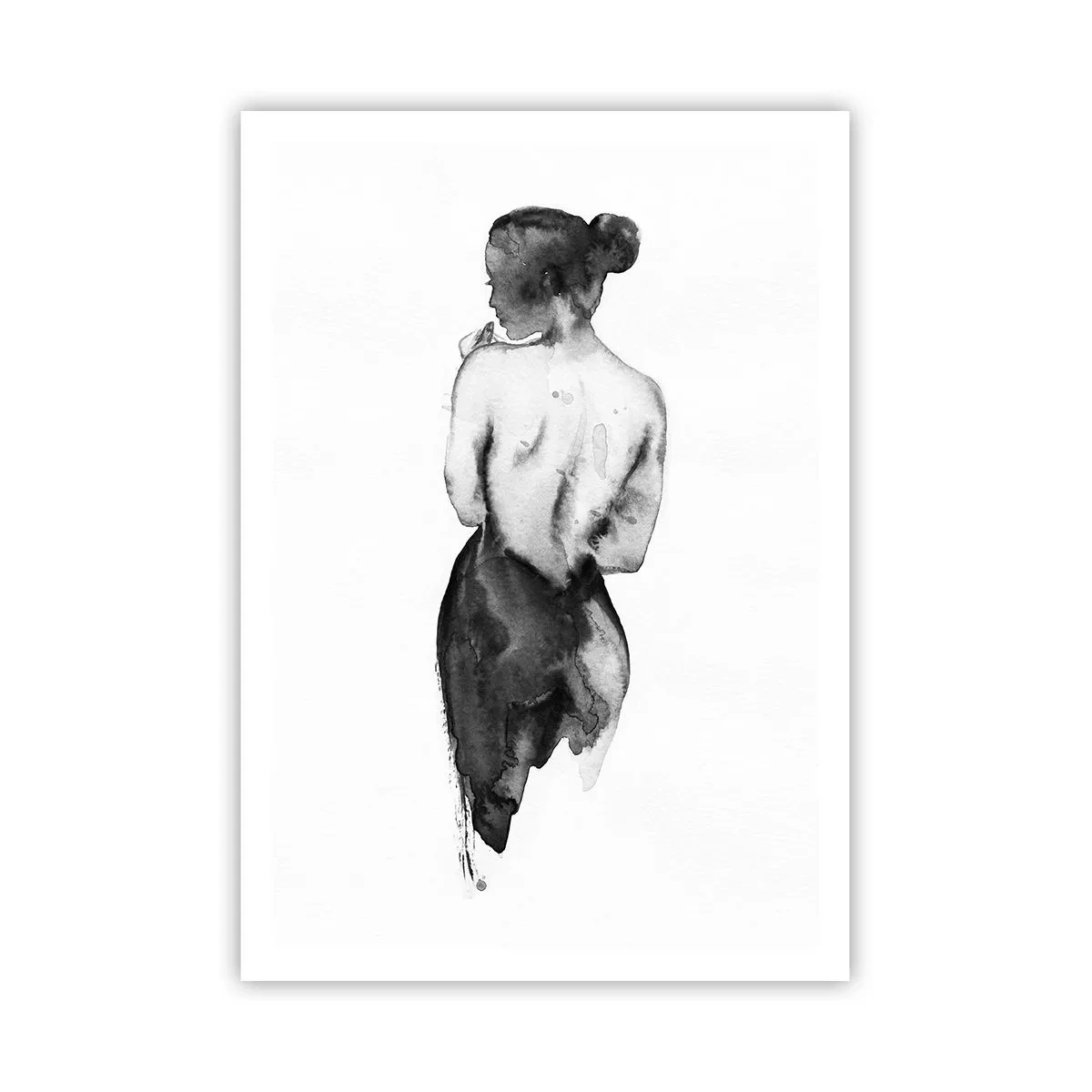 Poster - By Her Side the World Disappears - 70x100 cm