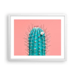 Poster in white frmae - Just Look - 50x40 cm