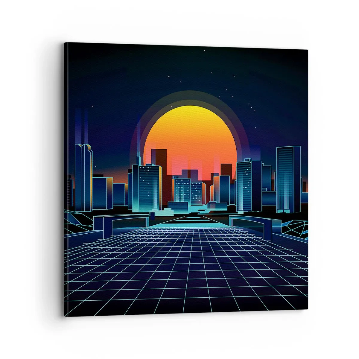 Canvas picture - You Wanna Go Back to Reality? - 70x70 cm
