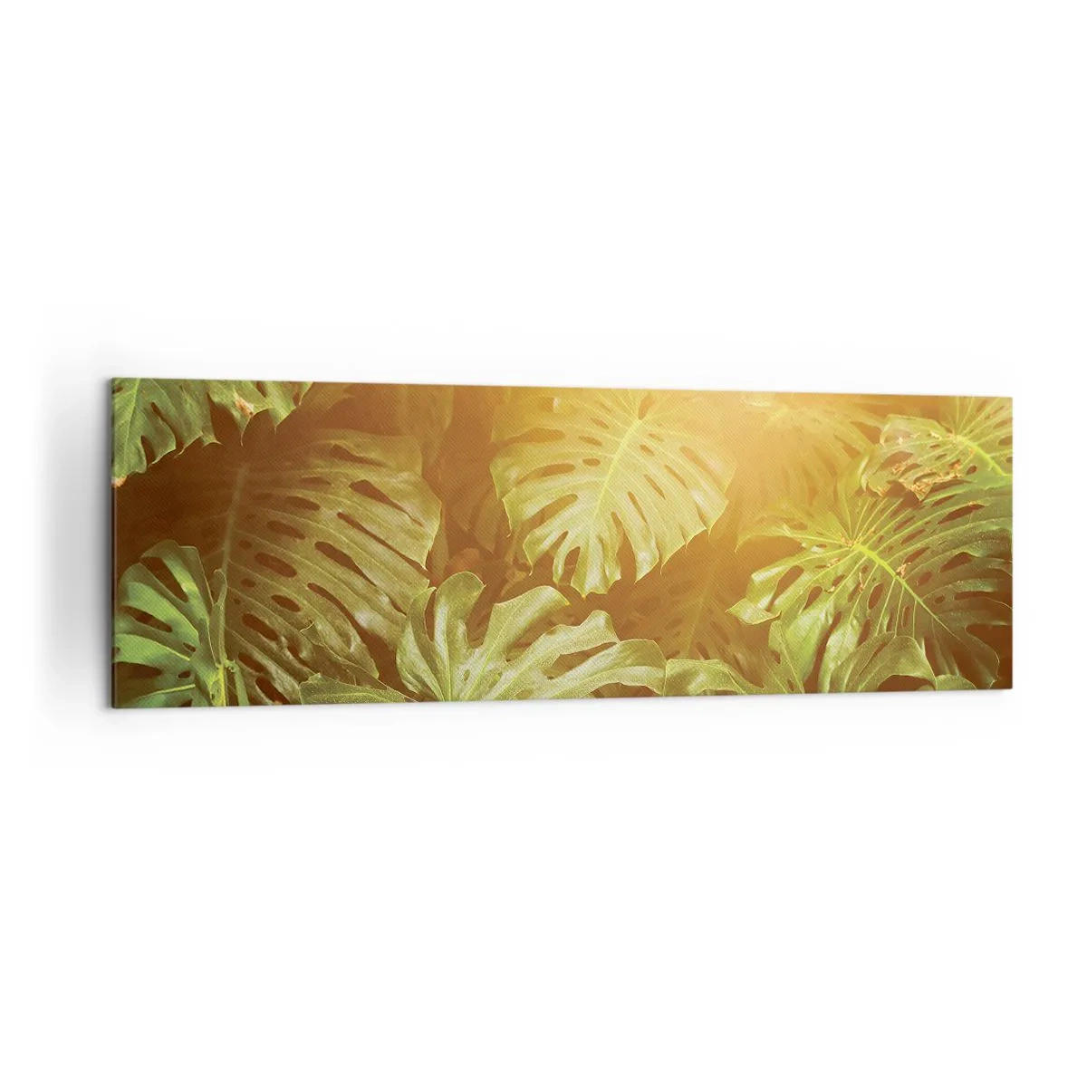 Canvas picture - Walking into the Green - 160x50 cm