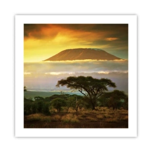 Poster - Traveller's Dream - 50x50 cm