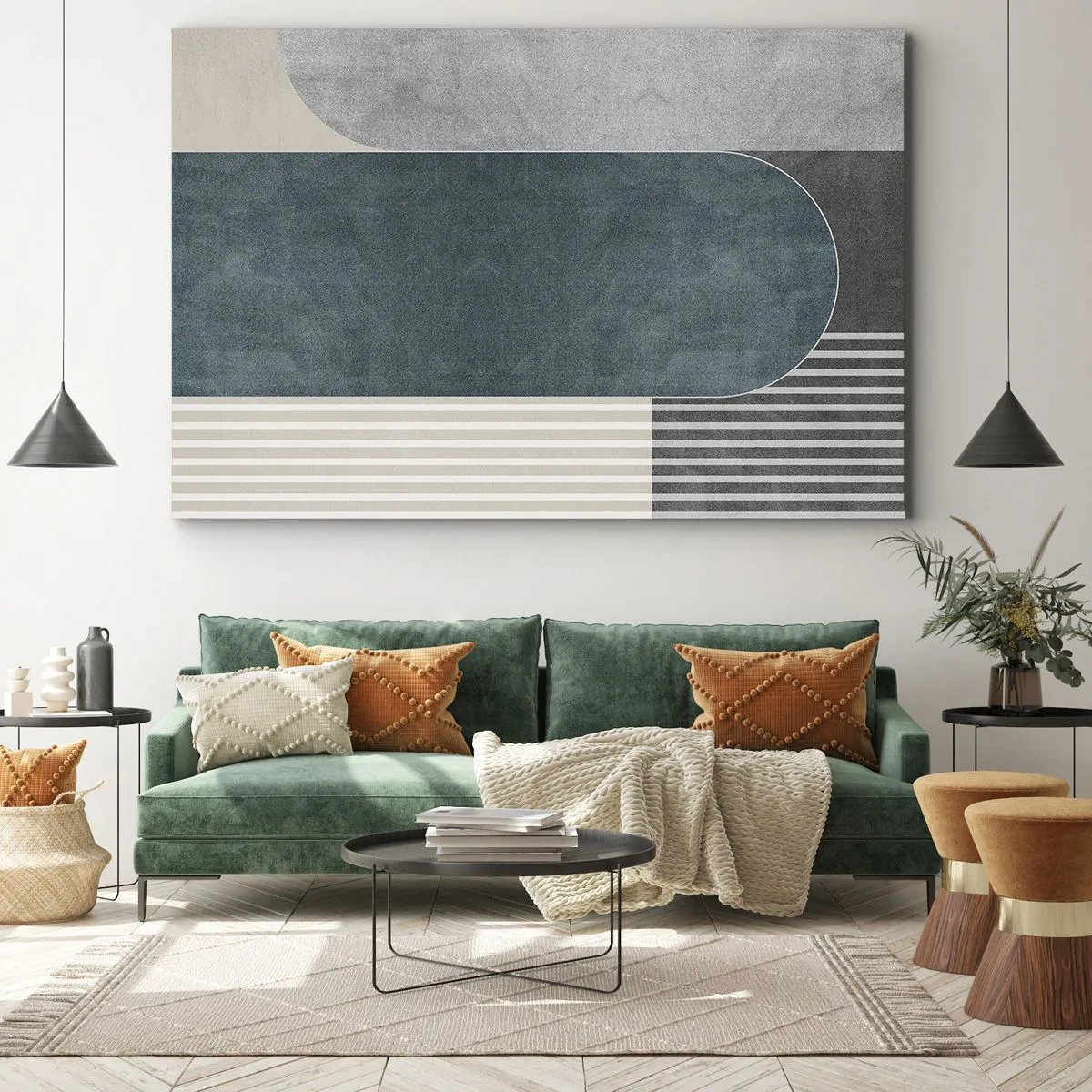 Canvas picture - Levelled Composition - 70x50 cm