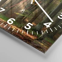 Clock face with numbers