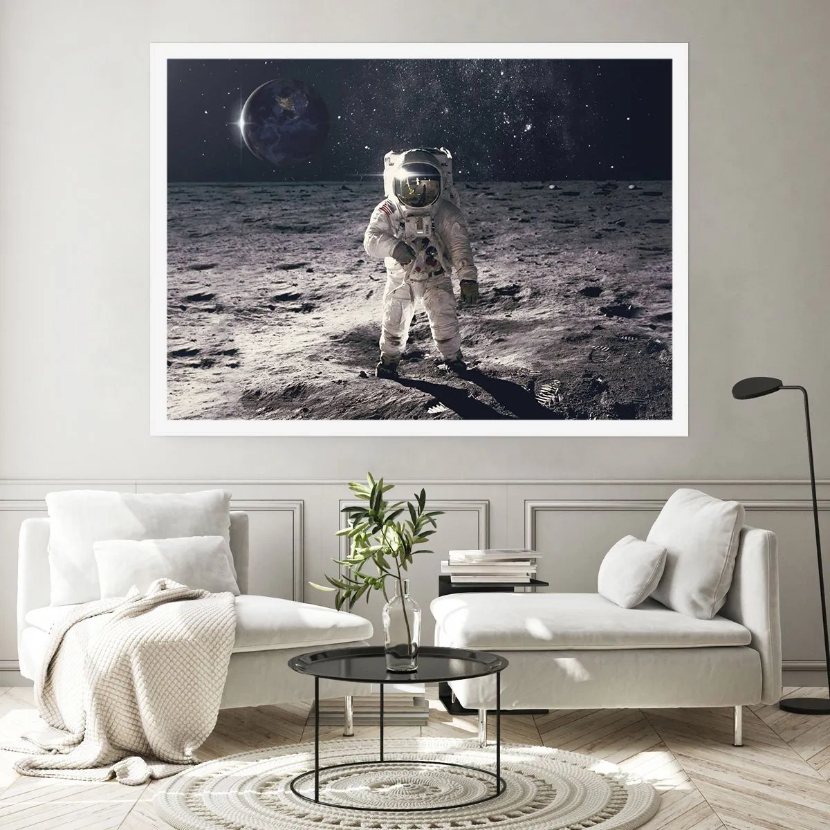 Poster - Greetings from the Moon - 70x50 cm
