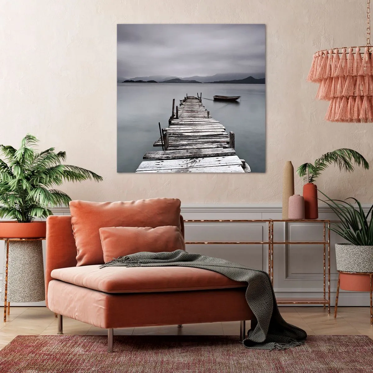 Canvas picture - Tomorrow You Can Go - 30x30 cm