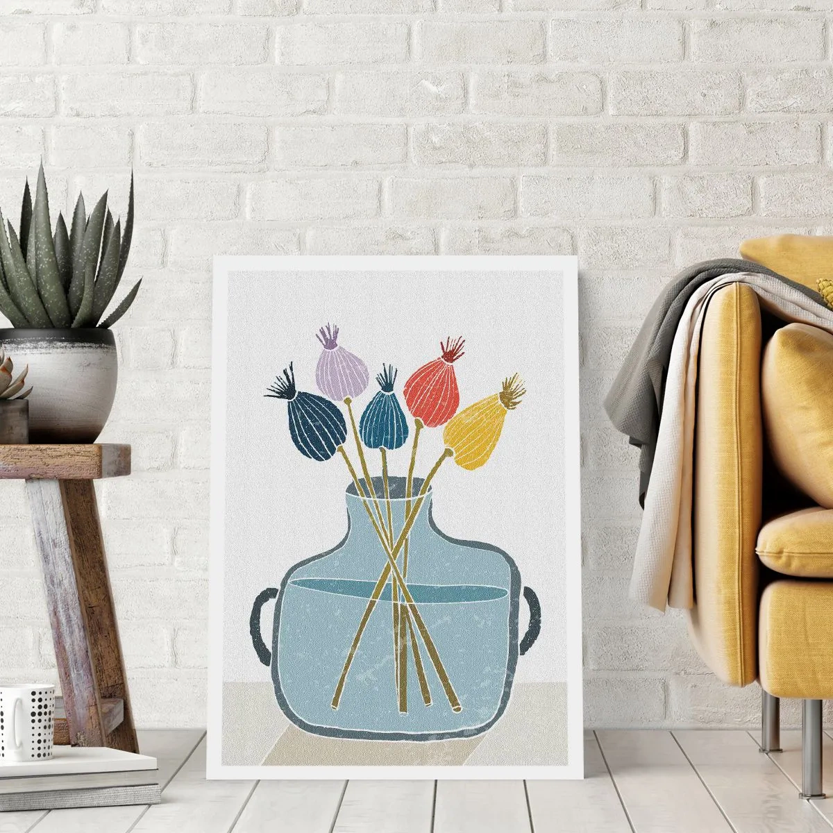 Poster - As Quiet as Poppies - 50x70 cm
