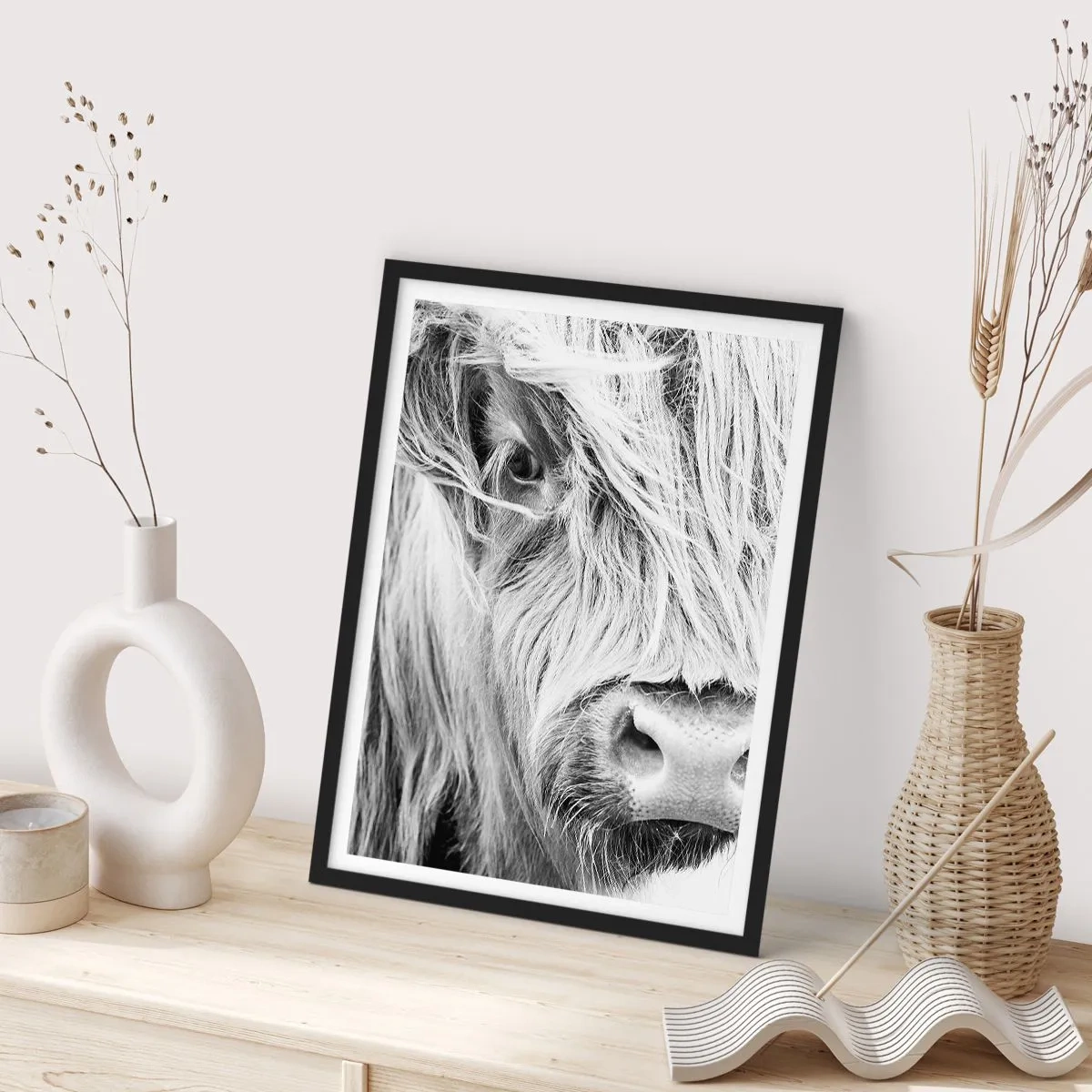 Poster in black frame - Scottish Wilderness - 61x91 cm