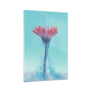 Glass picture - In a Lively Embrace - 70x100 cm