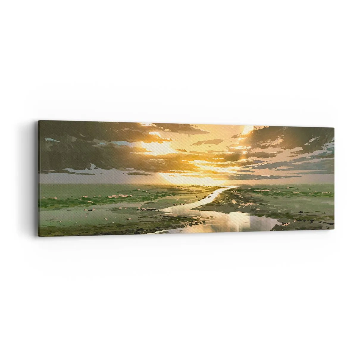 Canvas picture - Somewhere in a Distant Galaxy - 90x30 cm