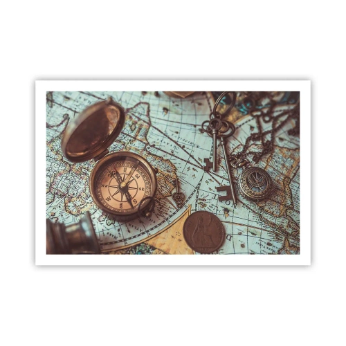 Poster - For Adventurers - 91x61 cm