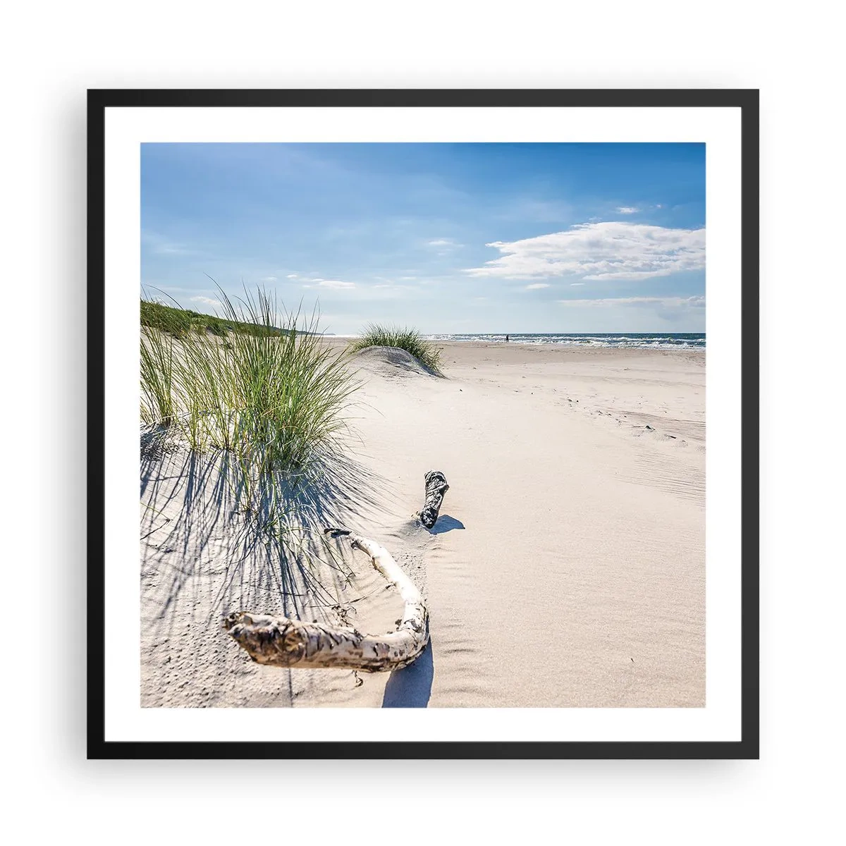 Poster in black frame - The Most Beautiful? Baltic One - 60x60 cm
