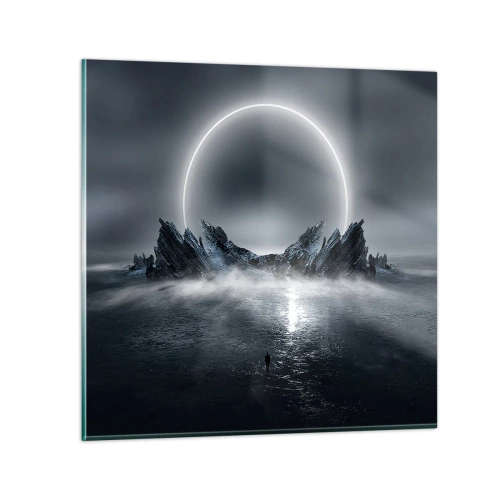 Glass picture - The End of a Story - 60x60 cm