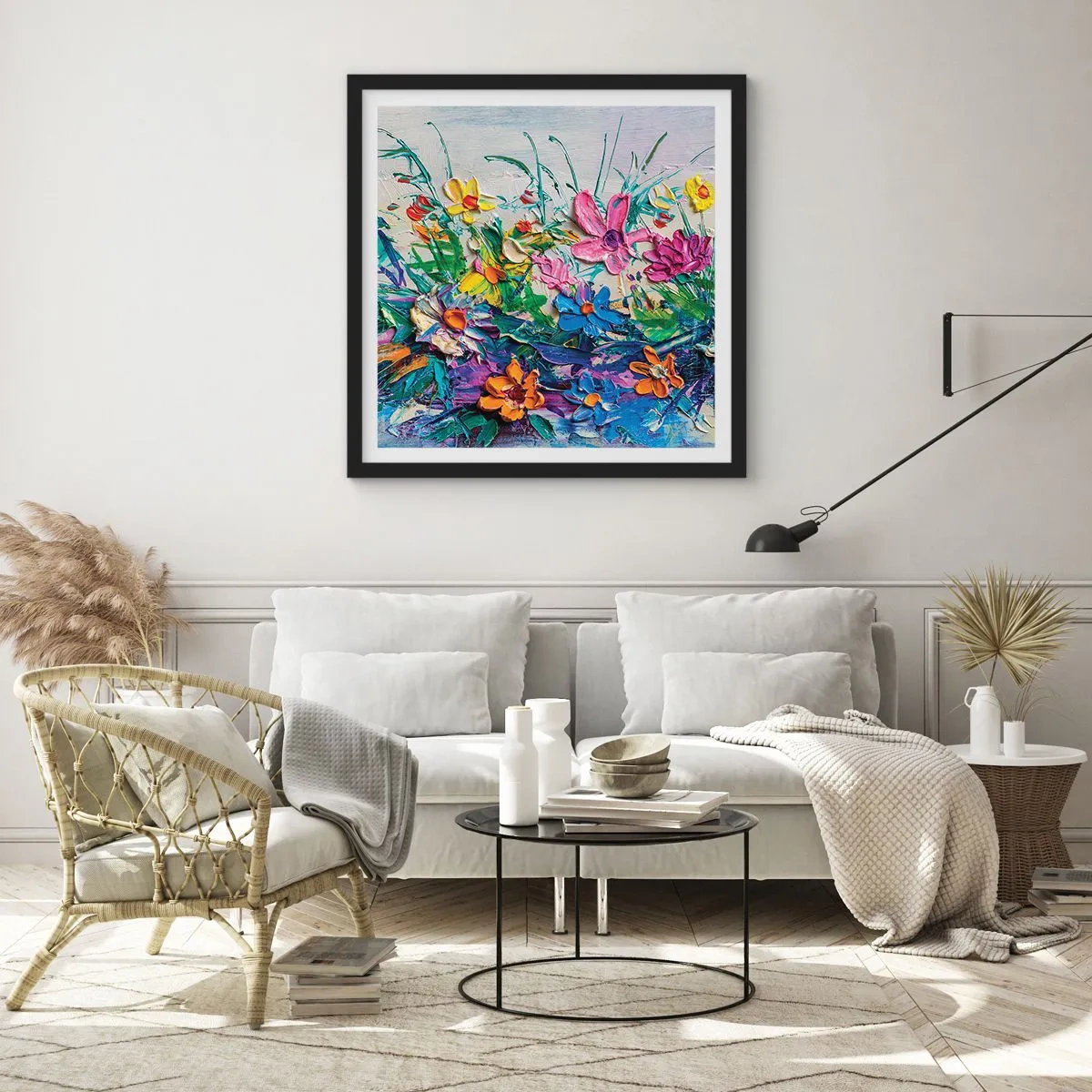Poster in black frame - Not So Still Nature - 30x30 cm