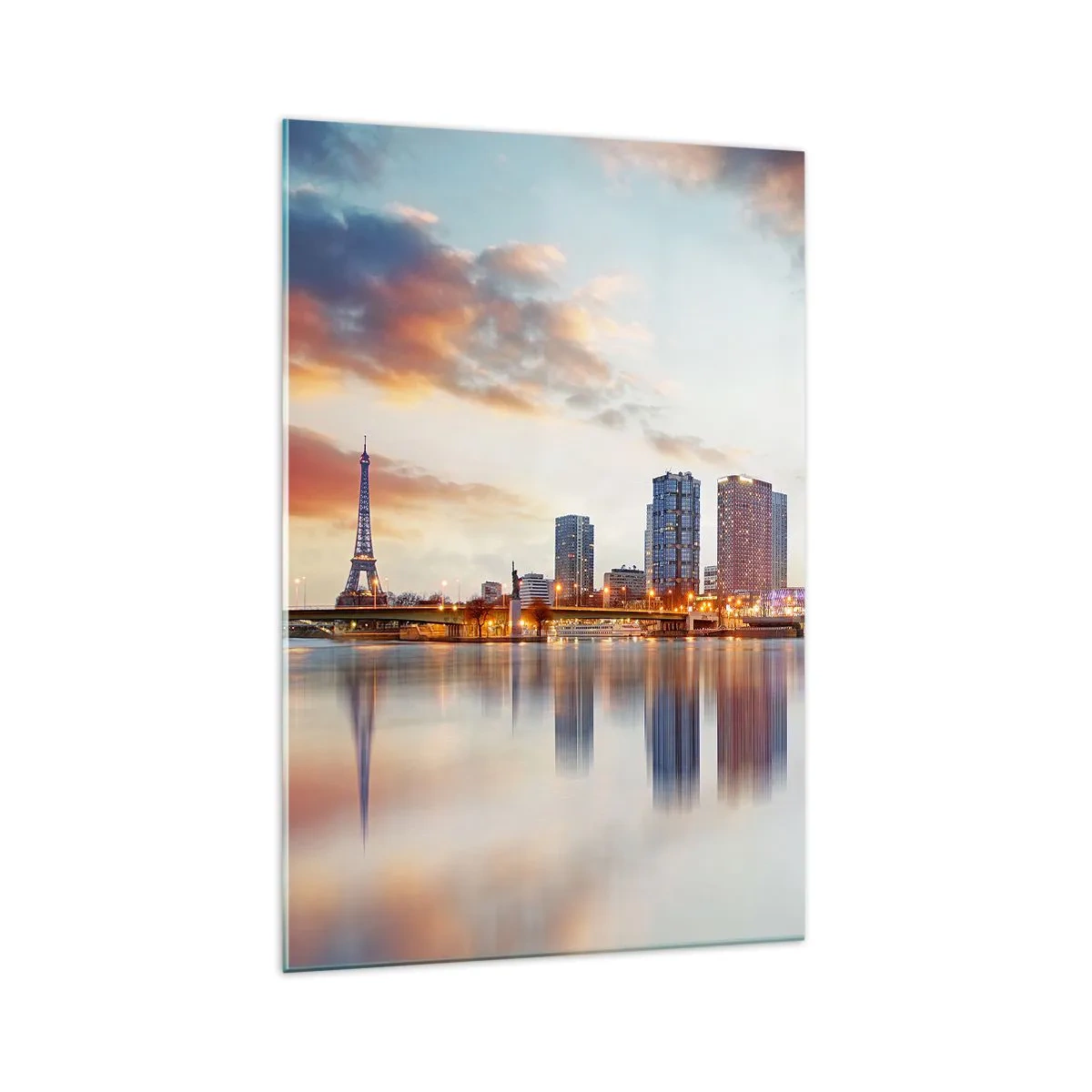 Glass picture - Monumental Peace of Paris - 70x100 cm