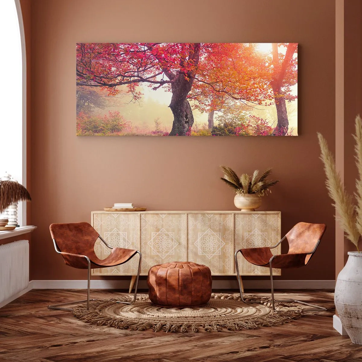 Canvas picture - In Full Bloom - 90x30 cm
