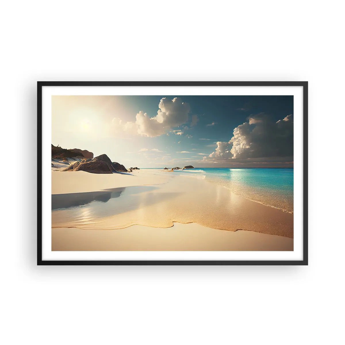 Poster in black frame - Dream Day - 91x61 cm