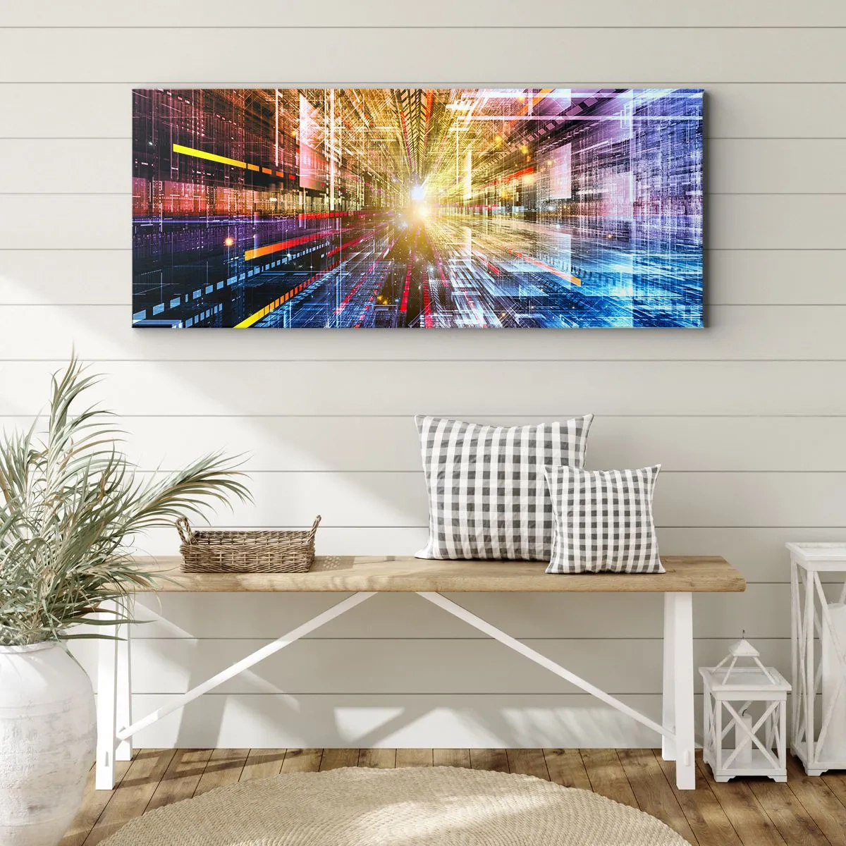 Canvas picture - Light Passage - 140x50 cm