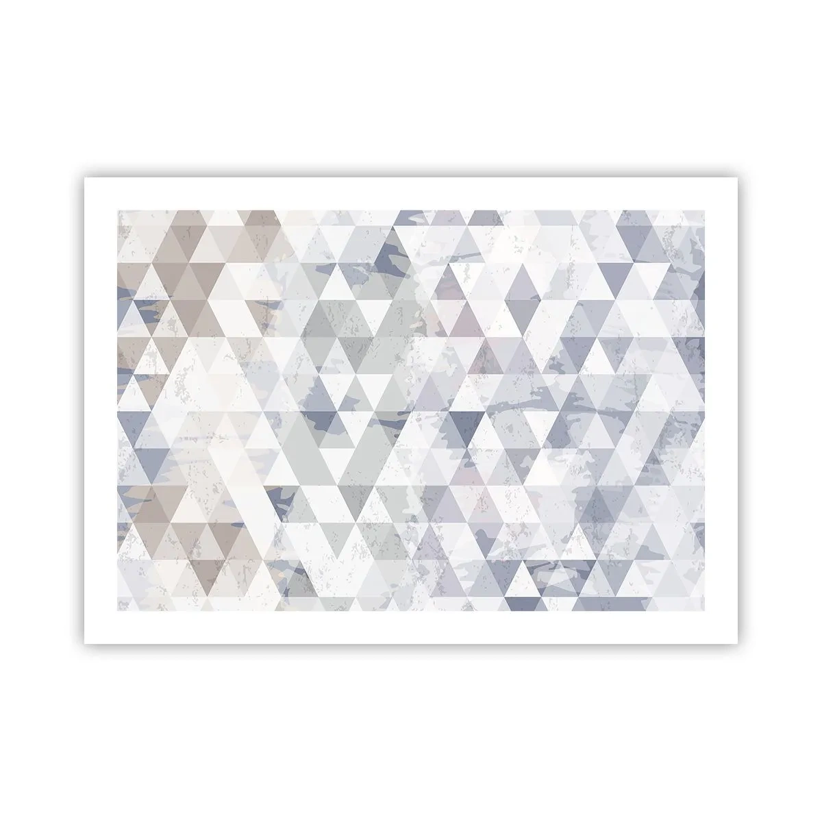 Poster - In the Rhythm of a Triangle - 70x50 cm
