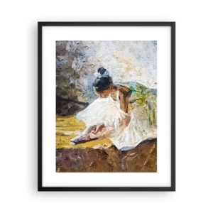 Poster in black frame - From Degas' Painting - 40x50 cm
