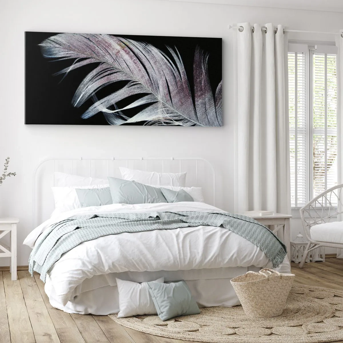 Canvas picture - Think about Touch - 120x50 cm