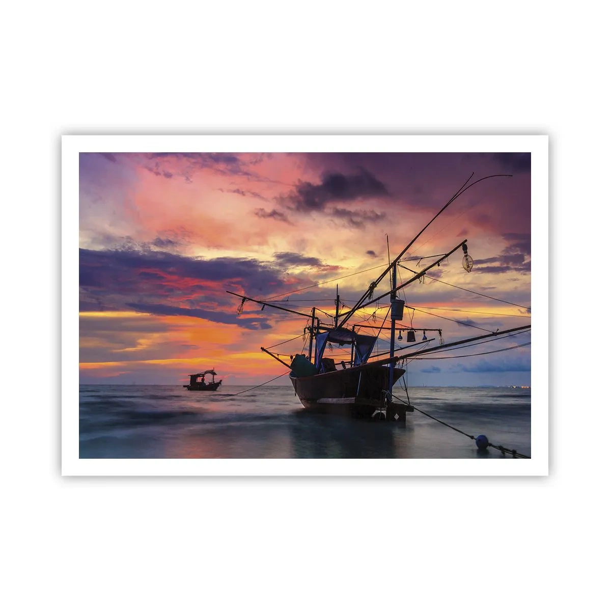 Poster - Exotic Evening - 100x70 cm