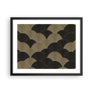 Poster in black frame - Unity in Multitude - 50x40 cm
