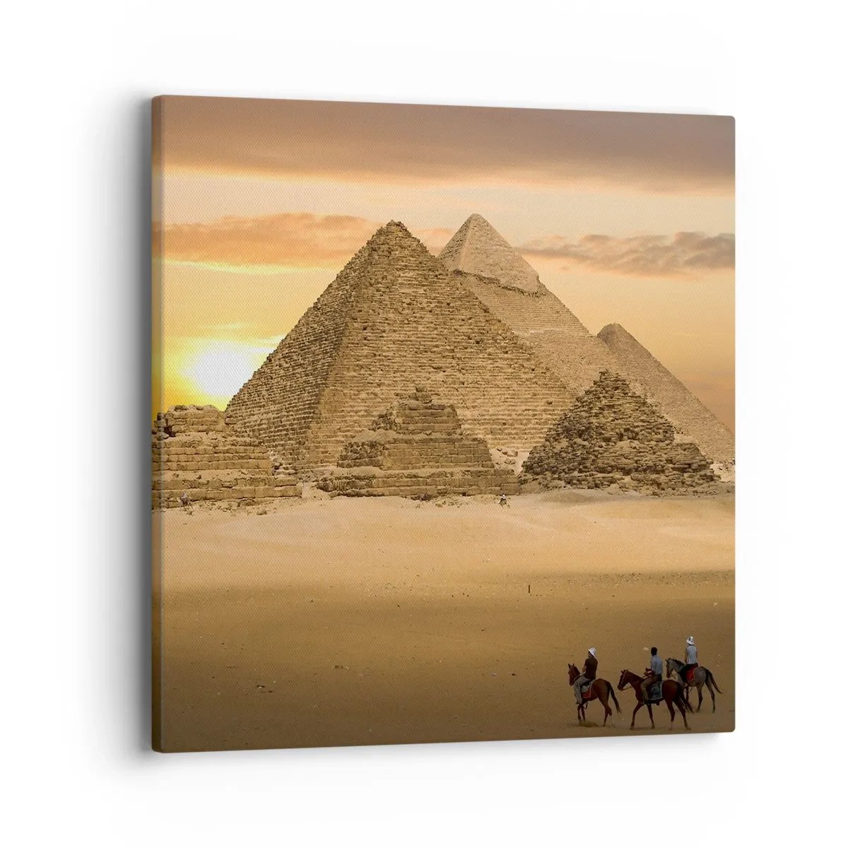 Canvas picture - For Thousand Years Unchanged - 40x40 cm