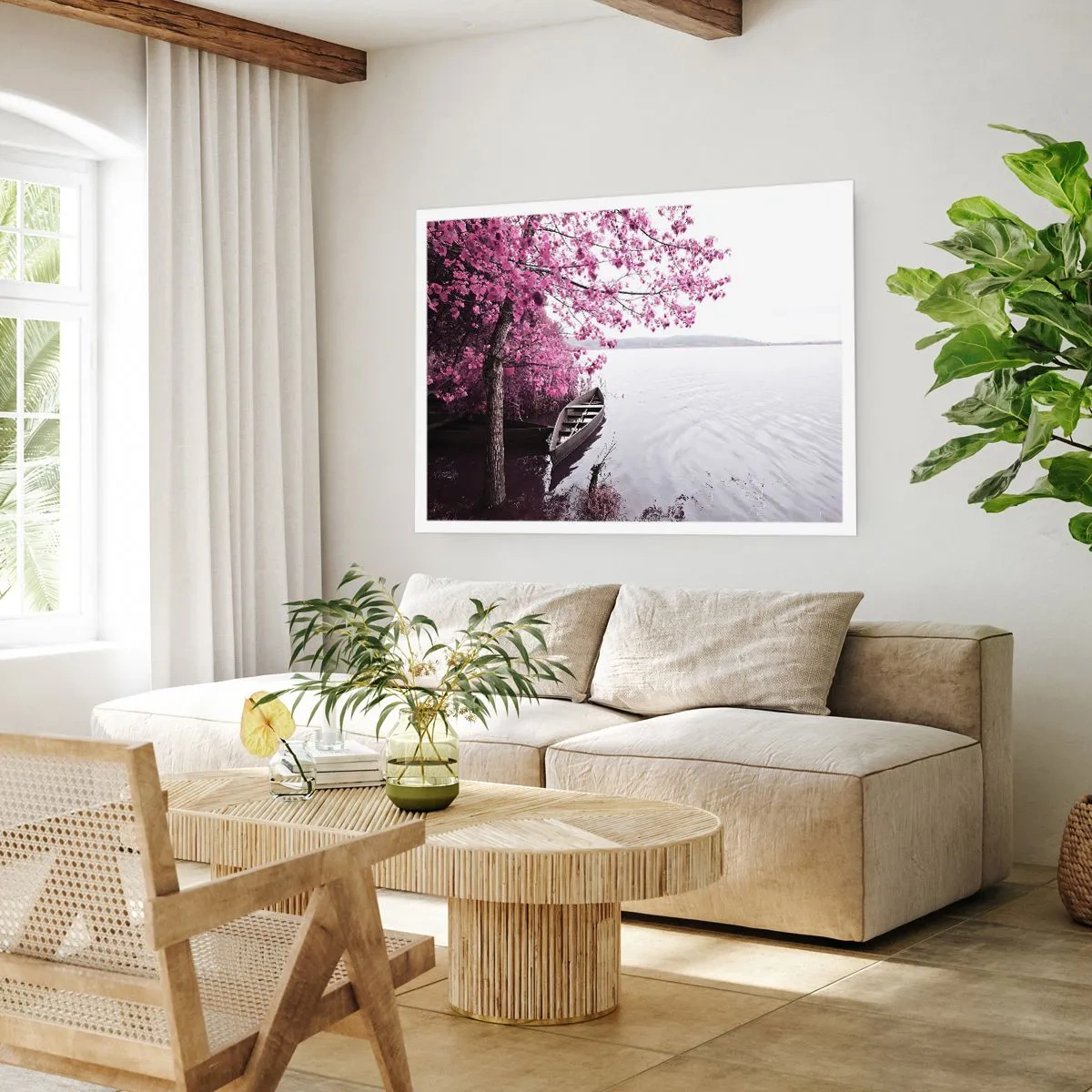 Poster - In Pink Silence - 70x50 cm