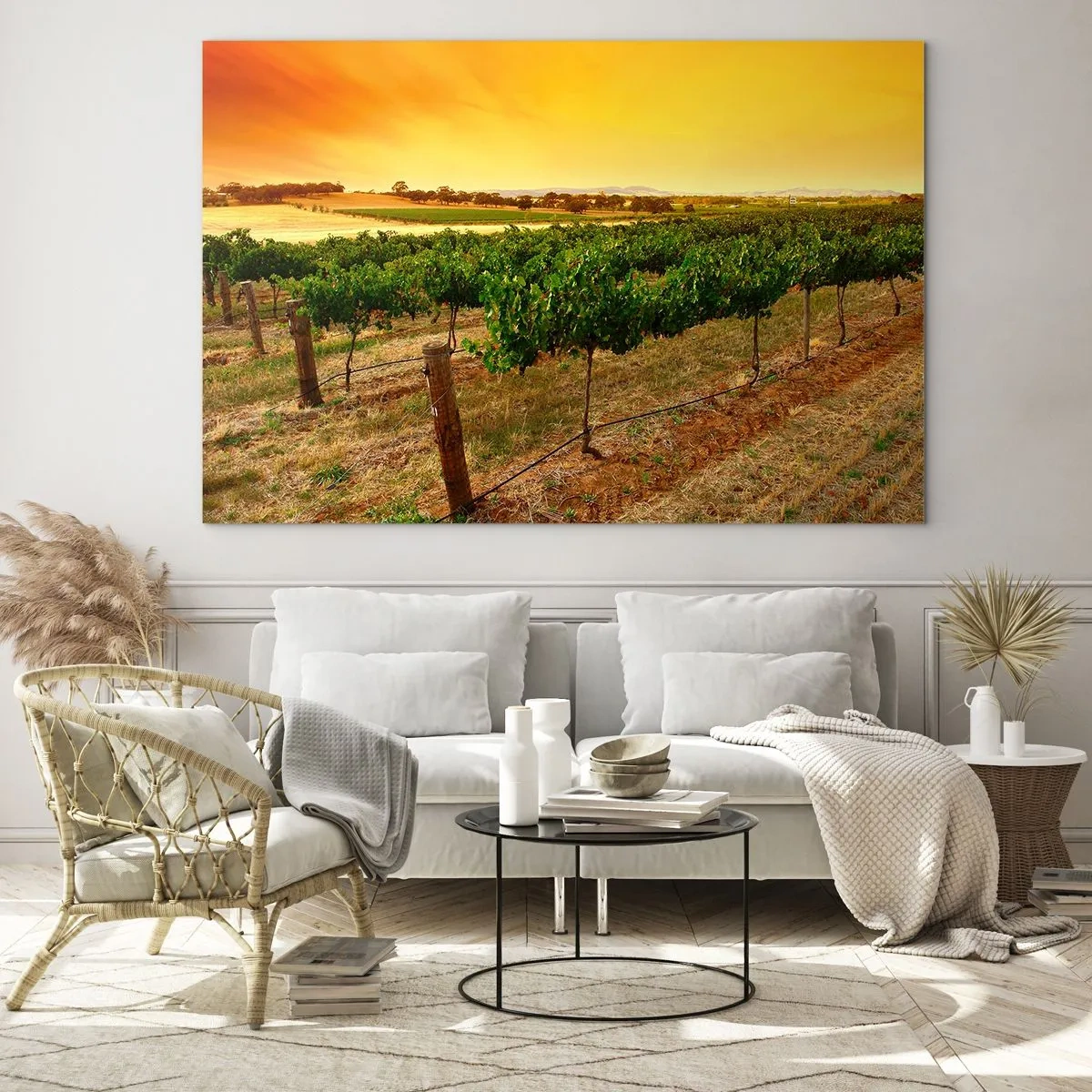 Glass picture - Drink up the Sun - 120x80 cm