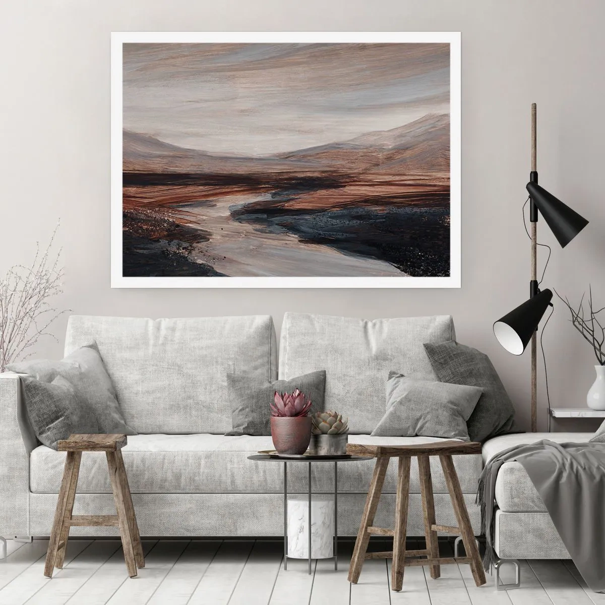 Poster - Quiet Valley - 70x50 cm