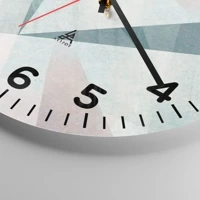 Clock face with numbers