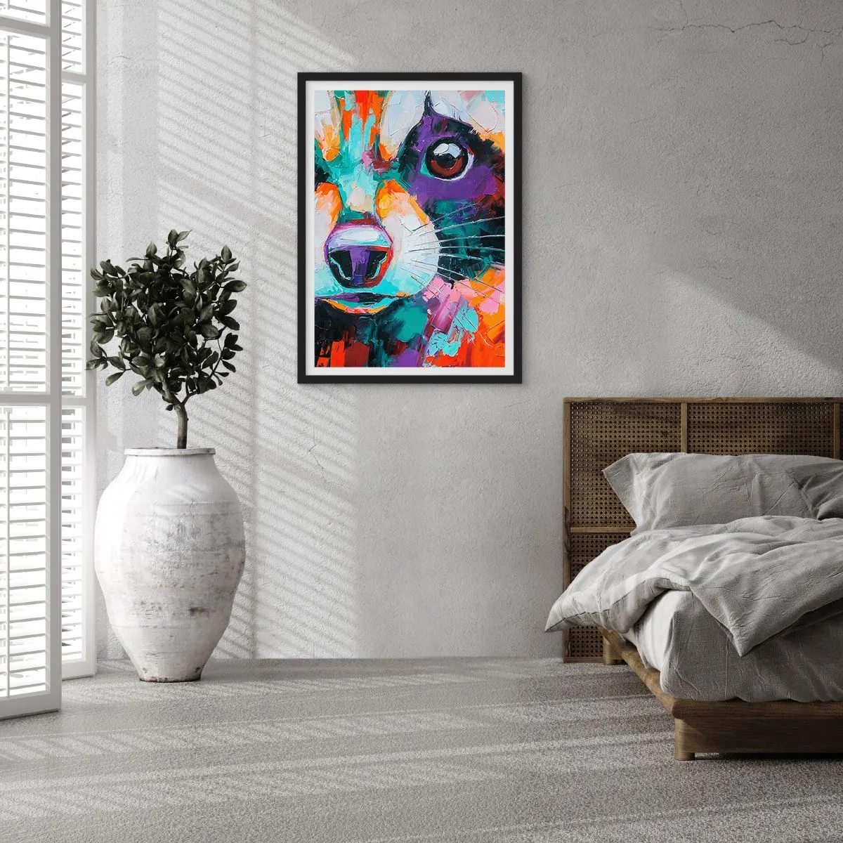 Poster in black frame - Only Good Emotions - 70x100 cm