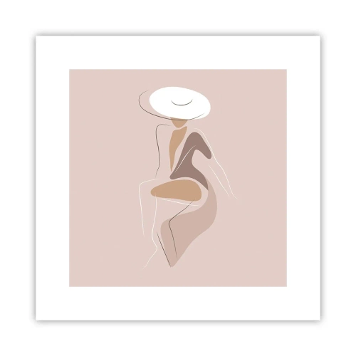 Poster - Being a Lady - 30x30 cm