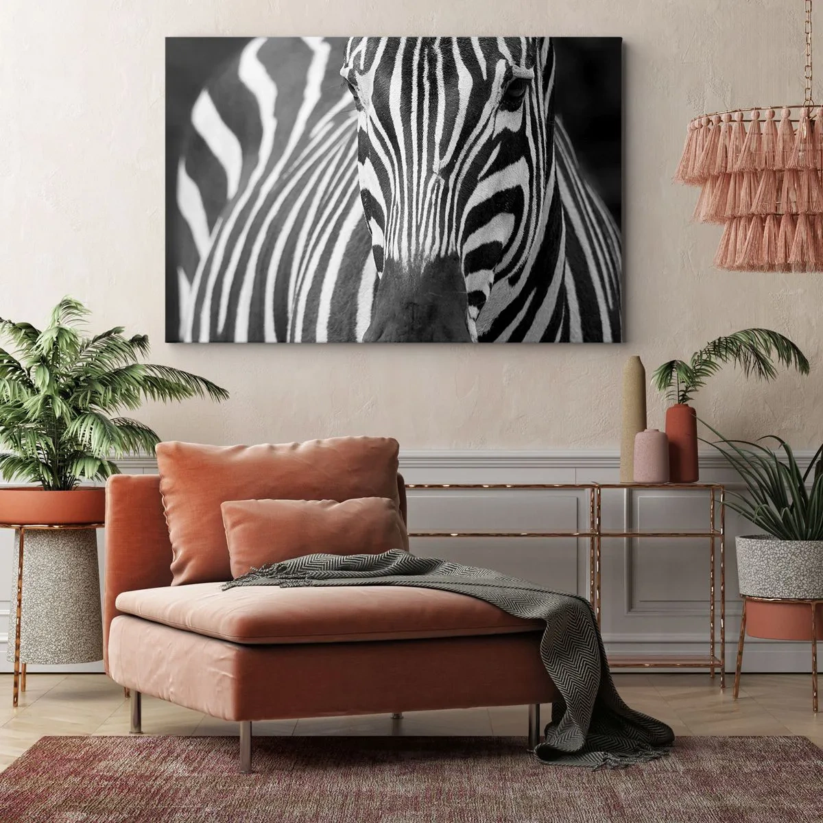 Canvas picture - World Is Black and White - 120x80 cm
