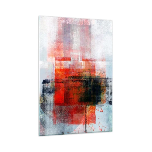 Glass picture - Glowing Composition - 80x120 cm