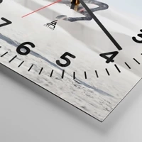 Clock face with numbers